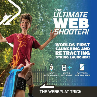 🕸️ One step closer to being a superhero – the spider web shooter! 🚀