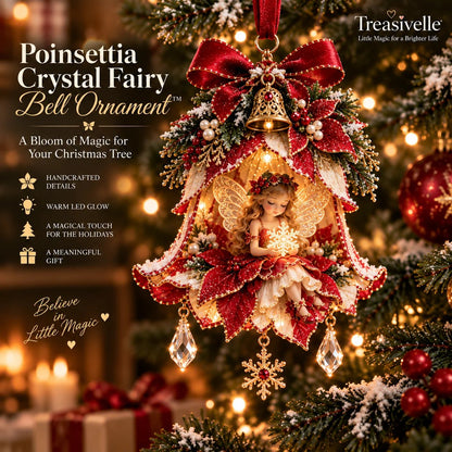 🧚✨ Enchanted Fairy Bell Christmas Ornament