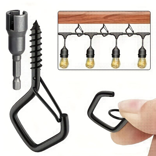 🪴 Hang plants, cups, lights, and feeders – 20 screw hooks for every room! 🏡✨