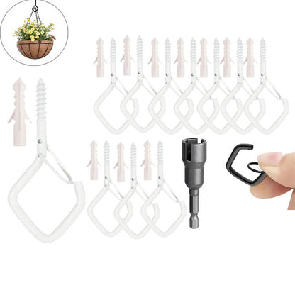 🪴 Hang plants, cups, lights, and feeders – 20 screw hooks for every room! 🏡✨