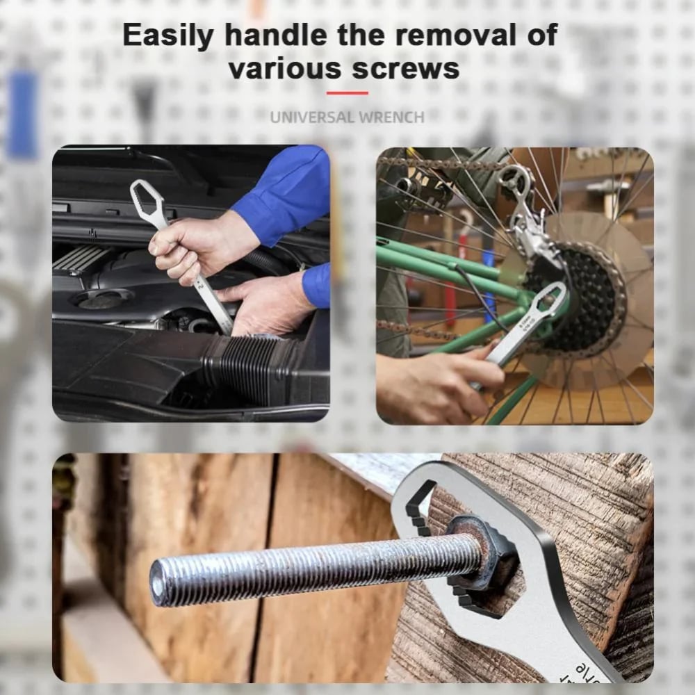 ⚙️ 8 to 22 mm in one grip – tackle any fastener without switching tools! 🔩