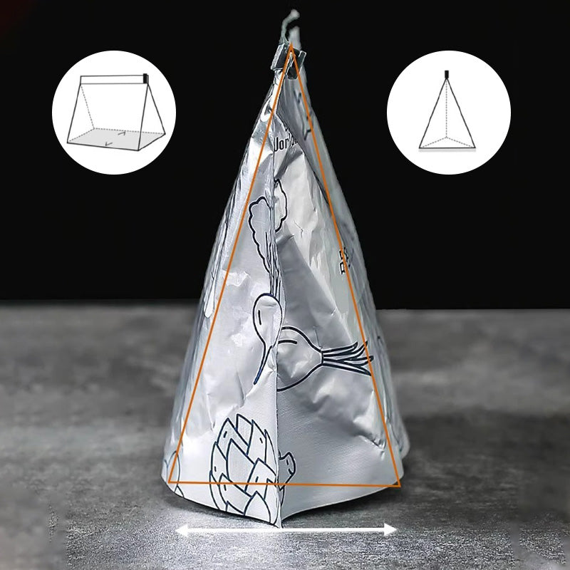 ✨1 for just £0.3♻️Reusable resealable aluminium foil storage bags 🥡🔒