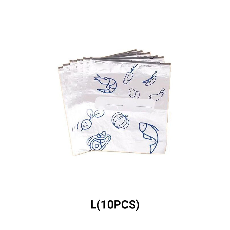 ✨1 for just £0.3♻️Reusable resealable aluminium foil storage bags 🥡🔒