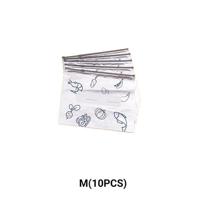 ✨1 for just £0.3♻️Reusable resealable aluminium foil storage bags 🥡🔒