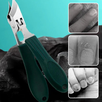 Anti-slush slant edge nail clippers 3-piece se