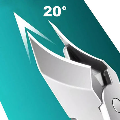 Anti-slush slant edge nail clippers 3-piece se
