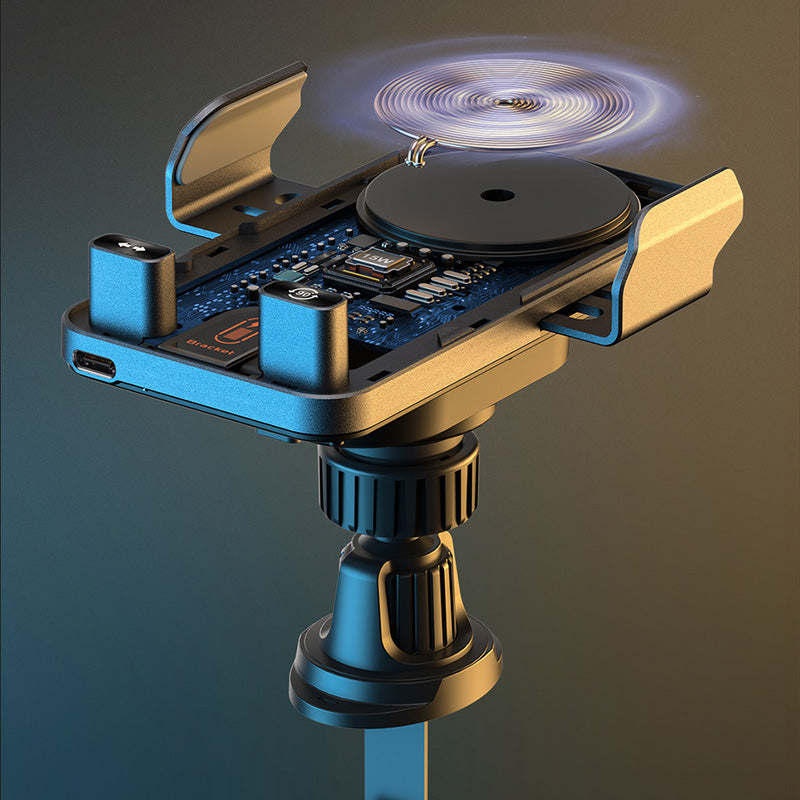 🔥HOT SALE 60% OFF🎁⚡Over 50,000 sold! 📱Smart 2-in-1 Car Rotating Mobile Phone Holder & Wireless Charger⚡