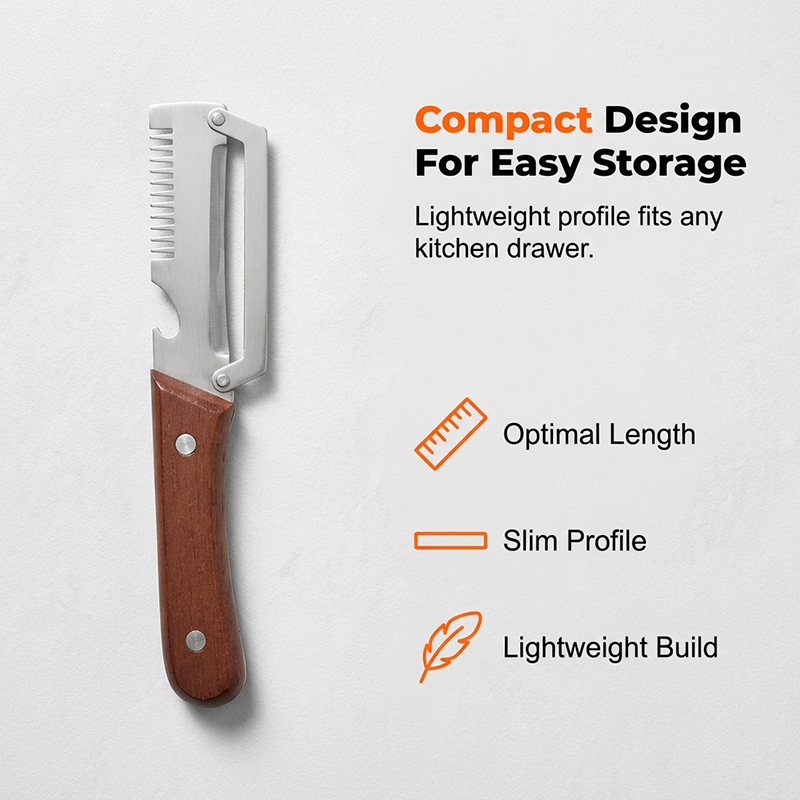 ✨ Peel, julienne and slice – three uses in one. Get your ingredients ready in seconds! ⏱️🧅