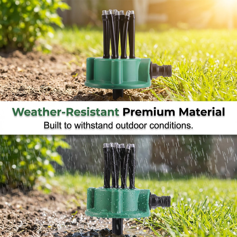 🌧️ Tired of uneven watering in the garden?🌱360° Coverage Precision Garden Irrigation Sprinkler