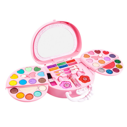 💄 Kids Washable Makeup Handbag Toy Set: Non-Toxic Princess Beauty Kit for Girls! 👑