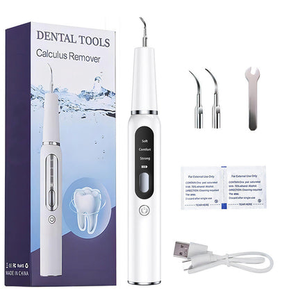 🦷⚡ Ultrasonic Tartar Remover — Gentle, Rechargeable & Waterproof Oral Care Tool