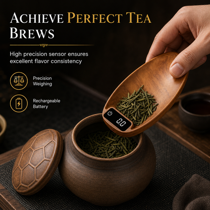🍵 The Secret to a Better Brew — Smart Digital Tea Scale
