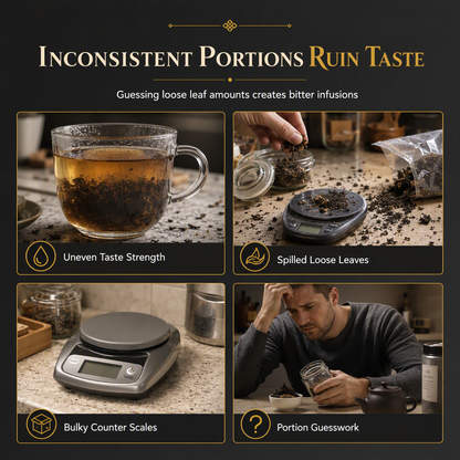 🍵 The Secret to a Better Brew — Smart Digital Tea Scale