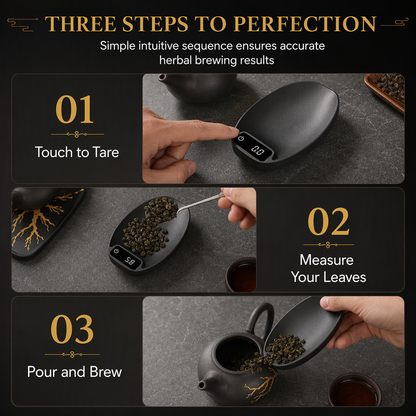 🍵 The Secret to a Better Brew — Smart Digital Tea Scale